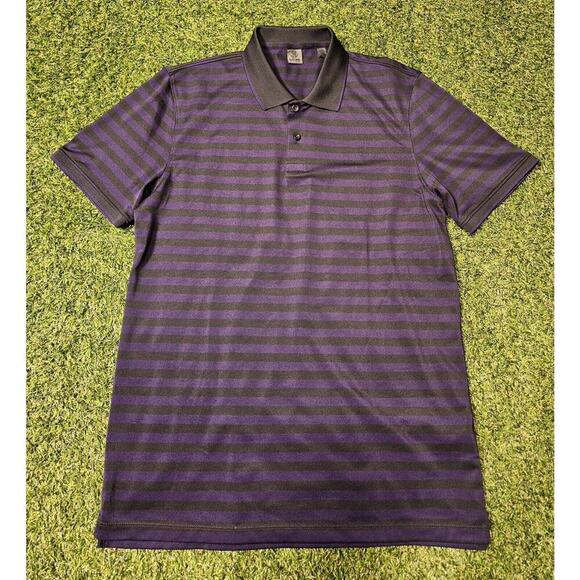 G/FORE | Shirts | Gfore Golf Polo Shirt Mens Medium Purple Black ...